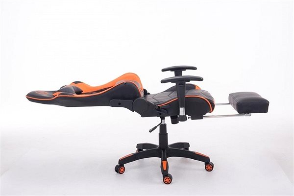 Gaming Chair BHM Germany Tores, Black / Orange Lateral view
