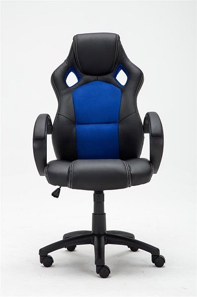 Gaming Chair BHM Germany Fire, Black-blue Screen