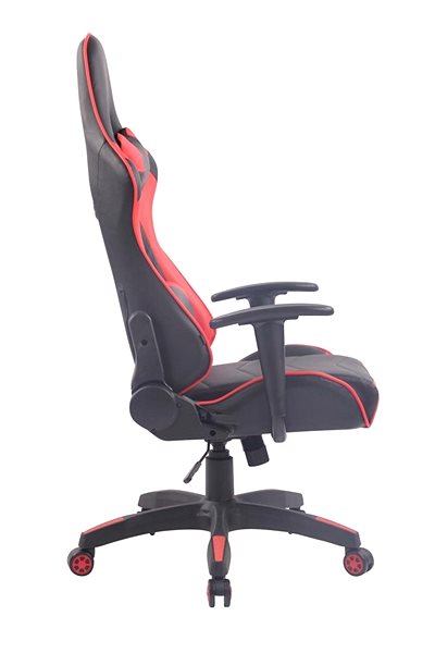 Gaming Chair BHM Germany Gurmet, Black-red Lateral view