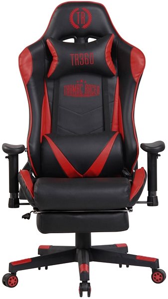 Gaming Chair BHM Germany Lux, Black-Red Screen