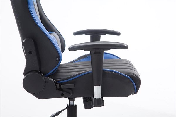 Herná stolička BHM Germany Shift, čierno-modrá Vlastnosti/technológia