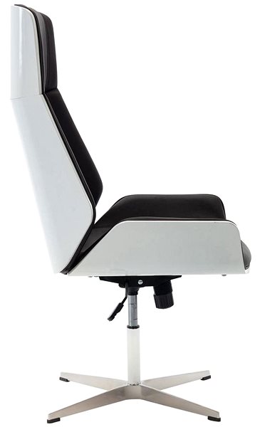 Office Chair BHM Germany Breda, White / Brown Lateral view