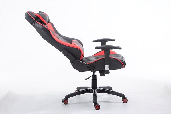 Gaming Chair BHM Germany Shy, Black-red Lateral view