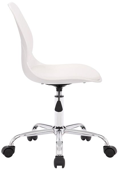 Office Chair BHM Germany Kanata, White Lateral view