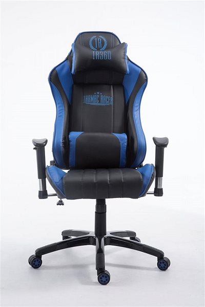 Gaming Chair BHM Germany Shy, Black-blue Screen
