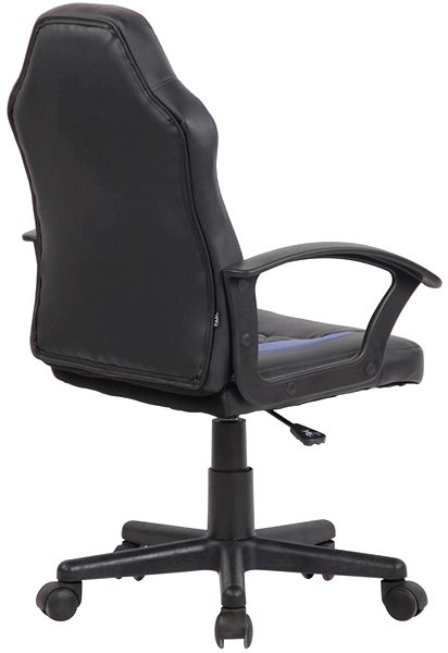 Children’s Desk Chair BHM Germany Tafo, Black / Blue Lateral view