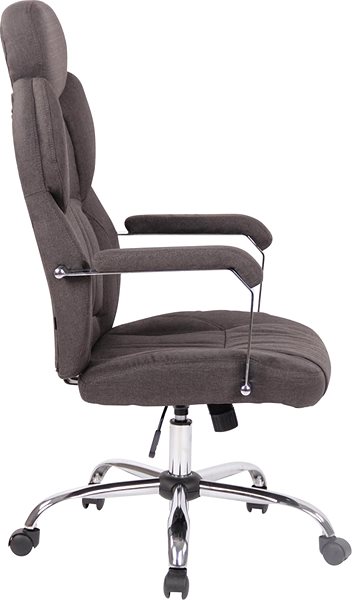 Office Armchair BHM Germany Almelo Dark Grey Lateral view
