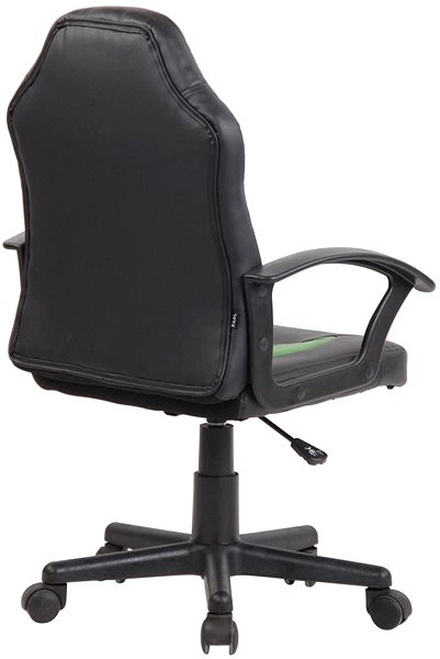 Children’s Desk Chair BHM Germany Tafo, Black / Green Lateral view