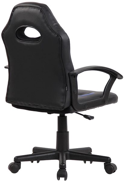 Children’s Desk Chair BHM Germany Femes, Black / Blue Lateral view