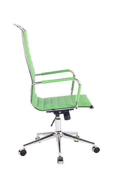 Irodai szék BHM GERMANY Bart zöld Oldalnézet