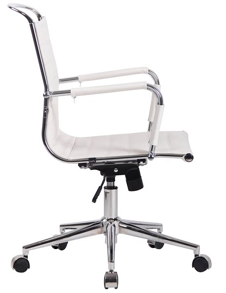 Office Chair BHM Germany Barton White Lateral view