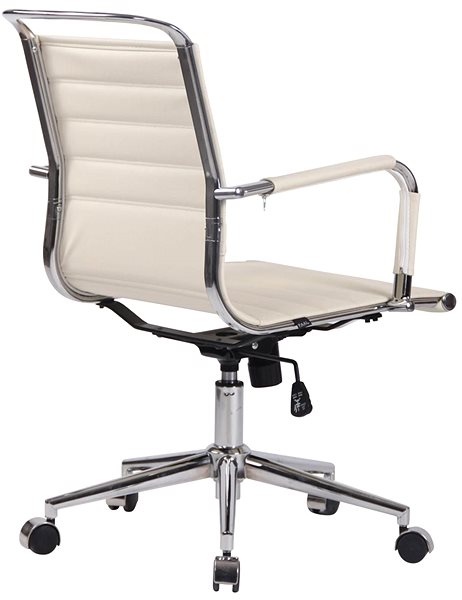 Office Chair BHM Germany Barton Cream Lateral view