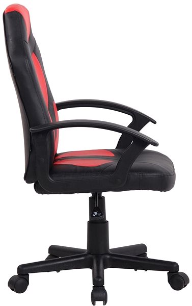 Children’s Desk Chair BHM Germany Adale, Black / Red Lateral view