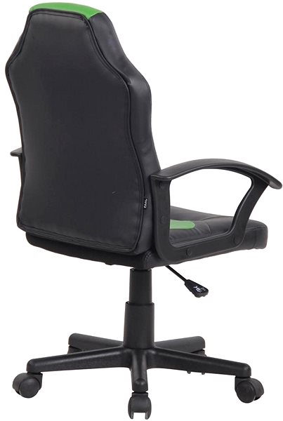 Children’s Desk Chair BHM Germany Adale, Black / Green Lateral view