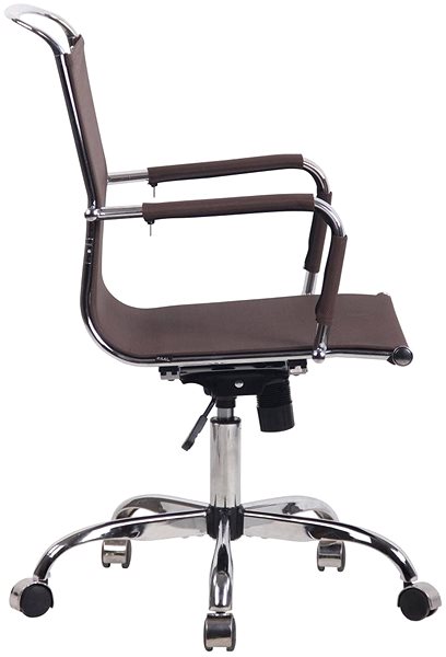 Office Chair BHM Germany Barnet Mesh, Brown Lateral view