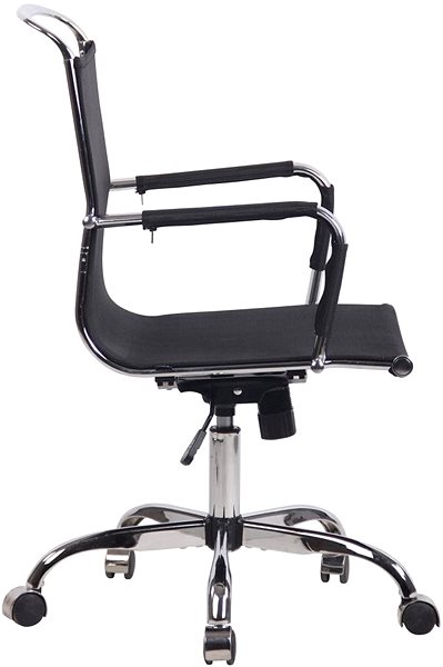 Office Chair BHM Germany Barnet Mesh, Black Lateral view