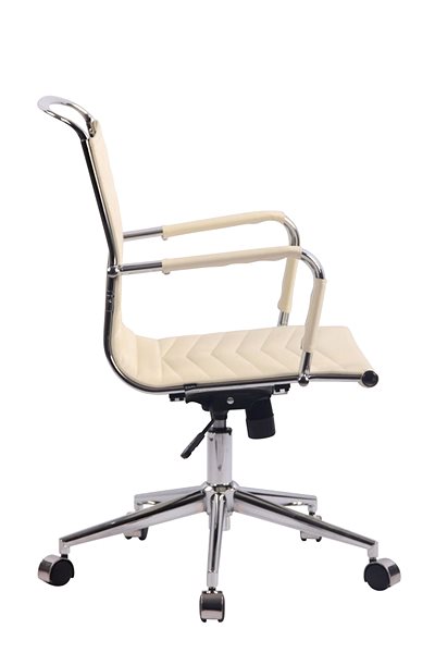 Office Chair BHM Germany Burnle Cream Lateral view