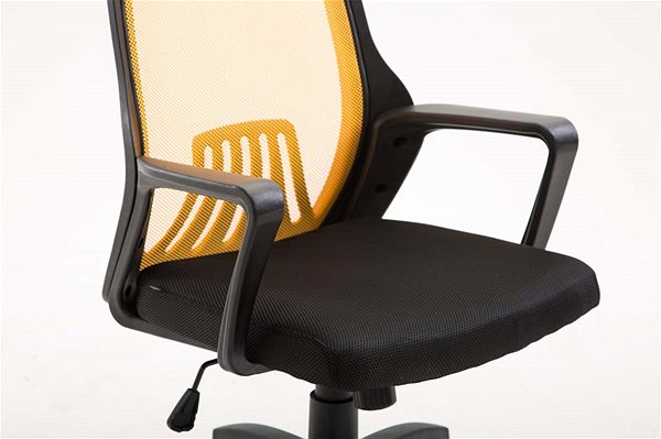 Irodai szék BHM GERMANY Clever fekete-sárga Jellemzők/technológia