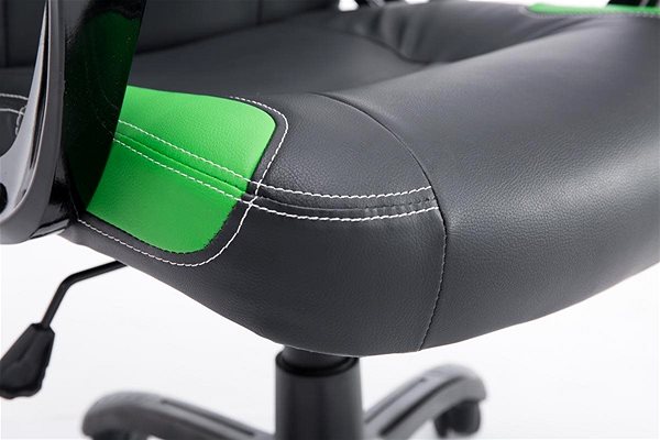 Gaming Chair BHM Germany Ricardo, Black/Green Features/technology