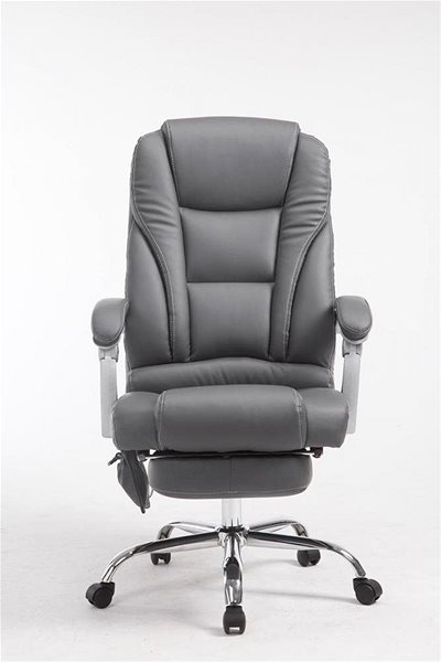 Office Armchair BHM Germany Lisa with Massage Function, Grey Screen
