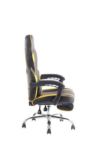 Office Chair BHM Germany Fatis Black/Yellow Lateral view