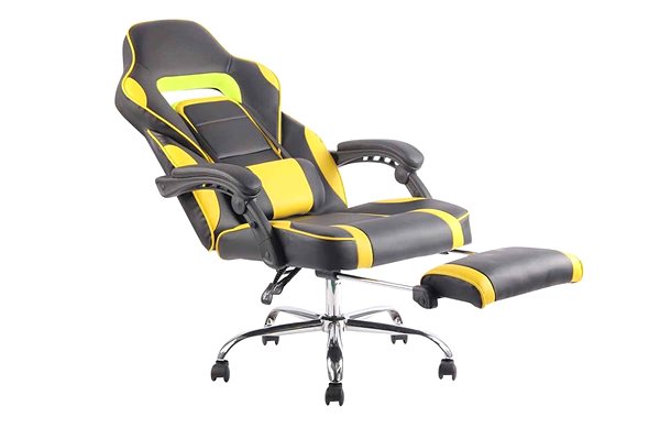 Irodai szék BHM GERMANY Fatis fekete-sárga Jellemzők/technológia
