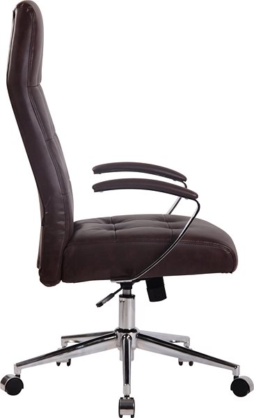 Office Chair BHM Germany Fynn Burgundy Lateral view