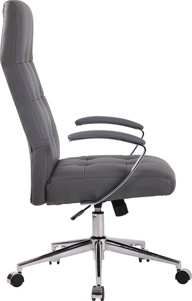Office Chair BHM Germany Fynn Dark Grey Lateral view