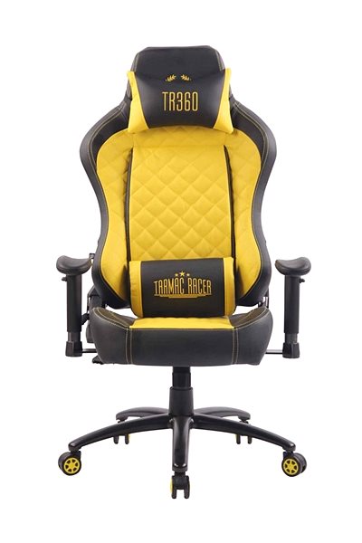 Office Chair BHM Germany Gregory Black-yellow Screen