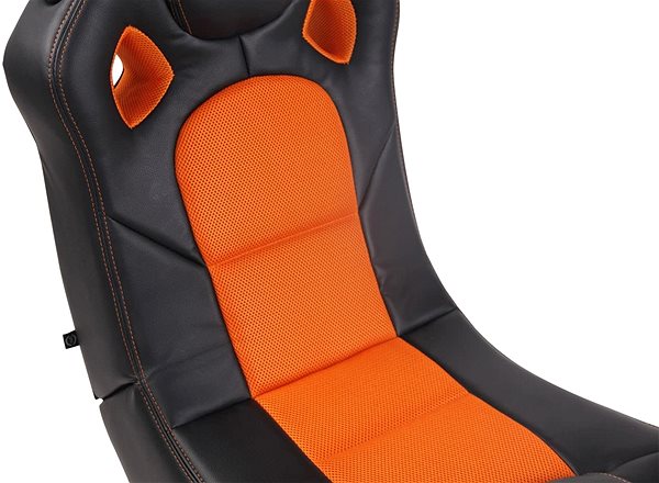 Gamer szék BHM GERMANY Taupo, fekete/narancssárga ...