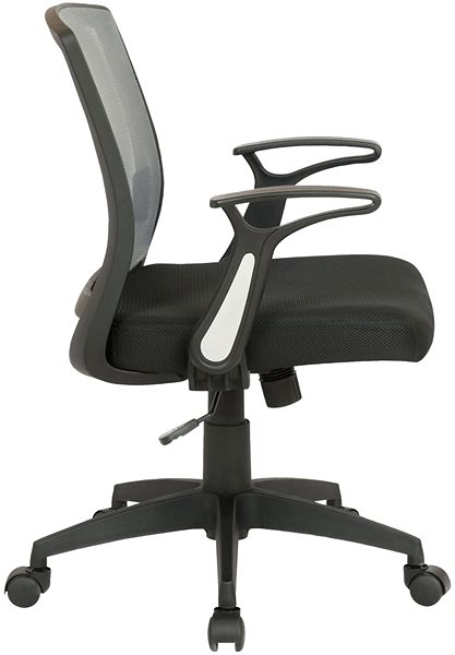 Office Chair BHM Germany Irena Black/Grey Lateral view