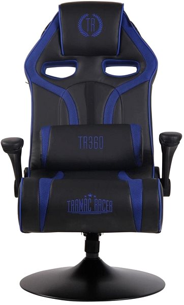 Gaming Chair BHM Germany Sonoma, Black / Blue Screen