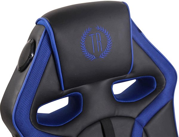 Gaming Chair BHM Germany Sonoma, Black / Blue Features/technology