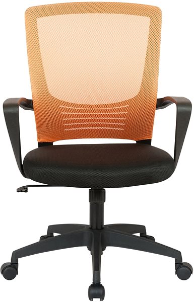 Office Chair BHM Germany Kampen Black/Orange Screen