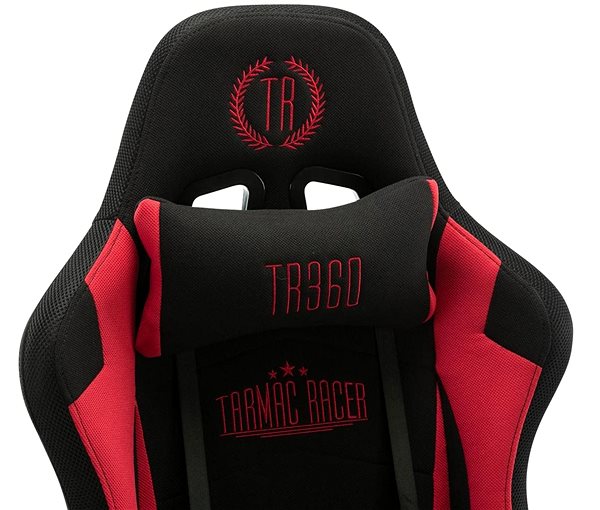 Gaming Chair BHM Germany Turbo LED, Textile, Black / Red Features/technology