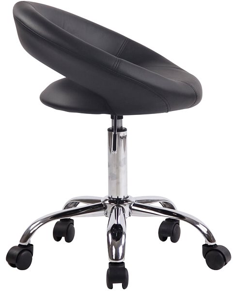 Office Chair BHM Germany Oli Black Lateral view