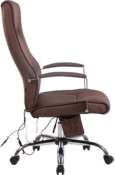 Office Chair BHM Germany Portla Brown Lateral view