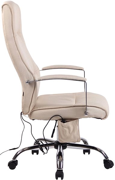 Office Chair BHM Germany Portla Cream Lateral view