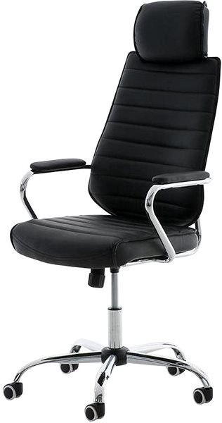 Office Chair BHM Germany with Armrests Ronald Cream Lateral view