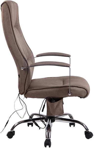 Office Chair BHM Germany Portla Taupe Lateral view