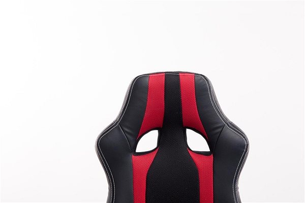 Herná stolička BHM Germany Velvet, čierna/červená Vlastnosti/technológia