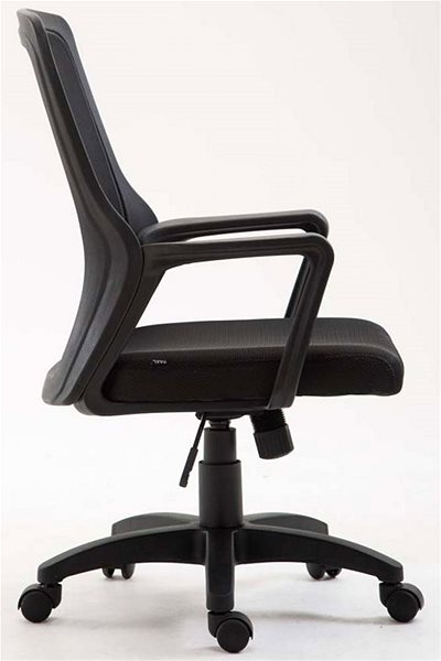 Office Armchair BHM Germany Milneo Black Lateral view