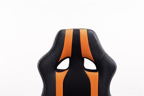 Herná stolička BHM Germany Velvet, čierna/oranžová Vlastnosti/technológia