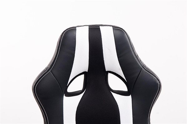 Herná stolička BHM Germany Velvet, čierna/biela Vlastnosti/technológia