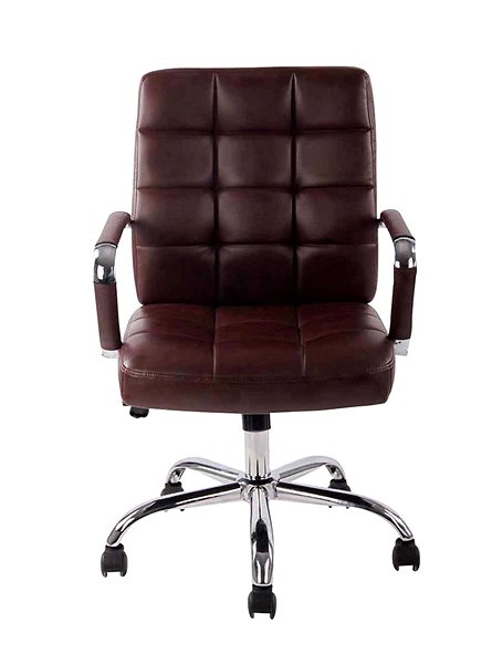 Office Armchair BHM Germany Lina 2 Brown Screen