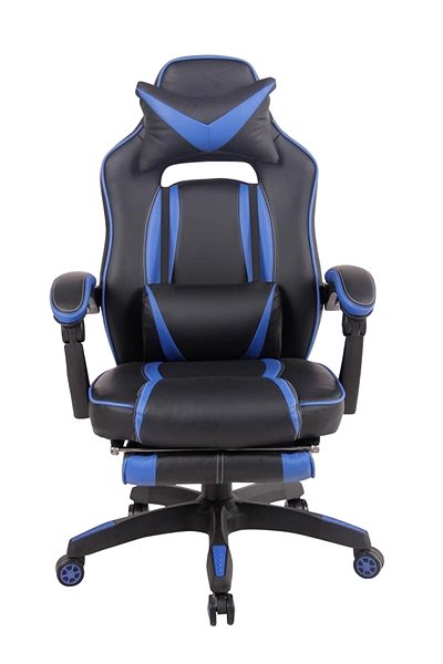 Gaming Chair BHM Germany Gregory, Black/Blue Screen