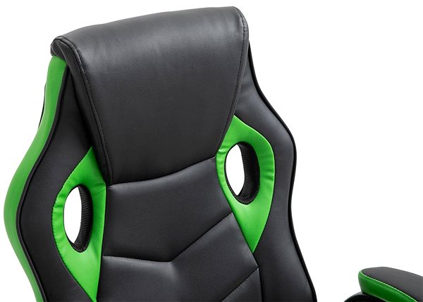Gaming Chair BHM Germany Omis, Black/Green Features/technology
