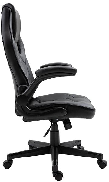 Gaming Chair BHM Germany Omis, Black Lateral view