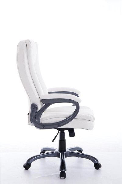 Office Armchair BHM Germany Bern, White Lateral view