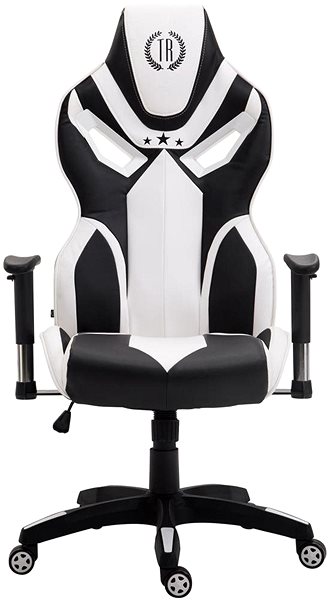 Gaming Chair BHM Germany Fangio, Black / White Screen